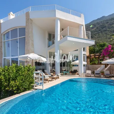 5 With Sea Views And Private Pool And Garden Villa Kas
