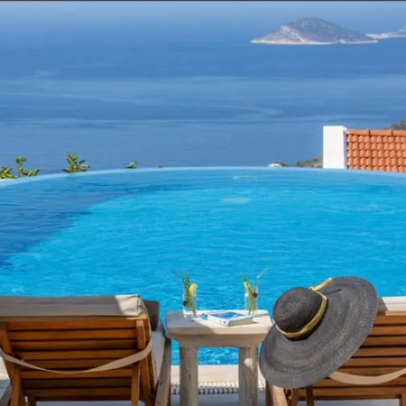 5 With Sea Views And Private Pool And Garden