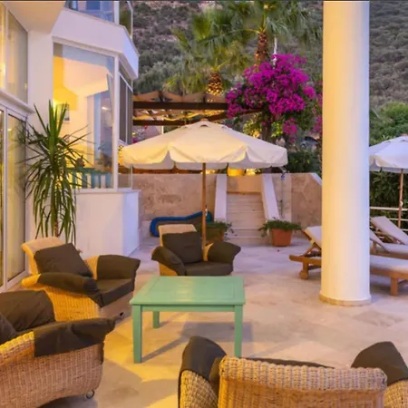 5 With Sea Views And Private Pool And Garden Villa Kas