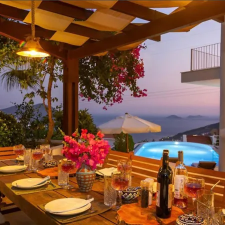 5 With Sea Views And Private Pool And Garden Villa