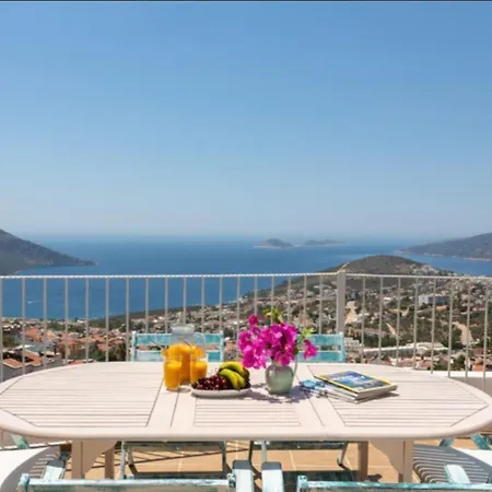 Villa 5 With Sea Views And Private Pool And Garden Kas