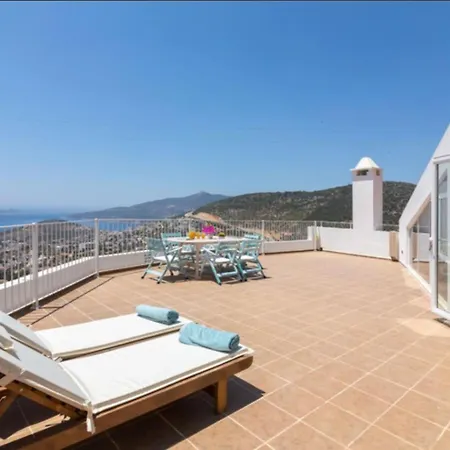 5 With Sea Views And Private Pool And Garden Kas
